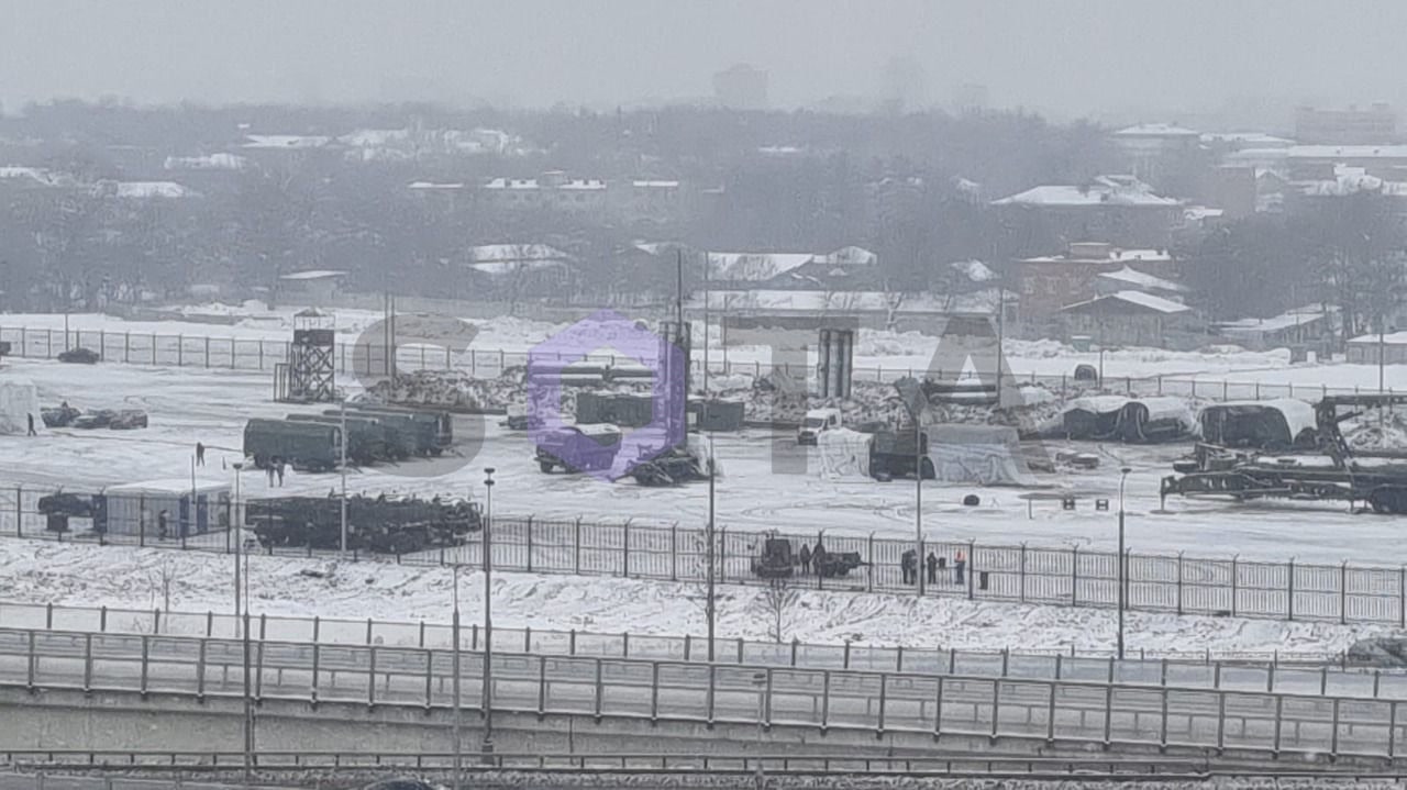 ЗРК С-400 возле парка «Лосиный остров» 