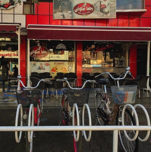 Кафе в Багдаде, из которого похитили Елизавету Цурков