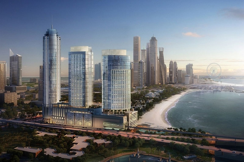 Жилой комплекс Palm Beach Towers, рендер