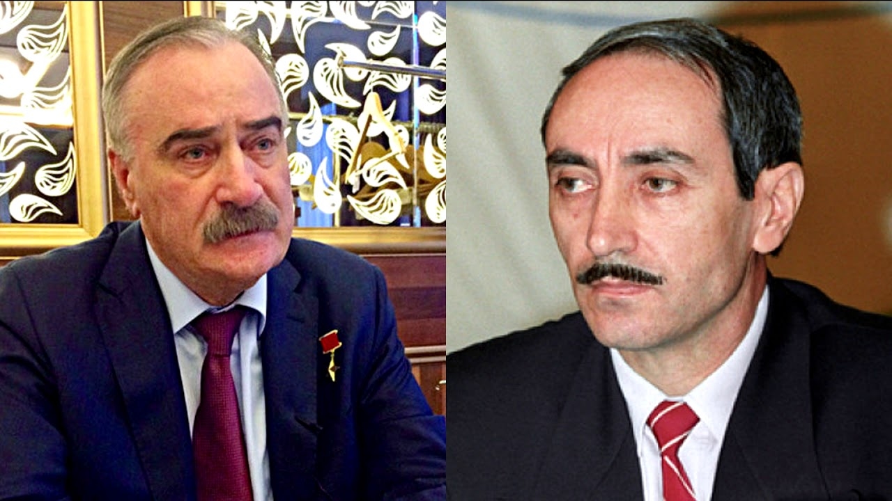 Экс-глава Ингушетии Руслан Аушев и первый президент Чеченской Республики Ичкерия Джохар Дудаев 