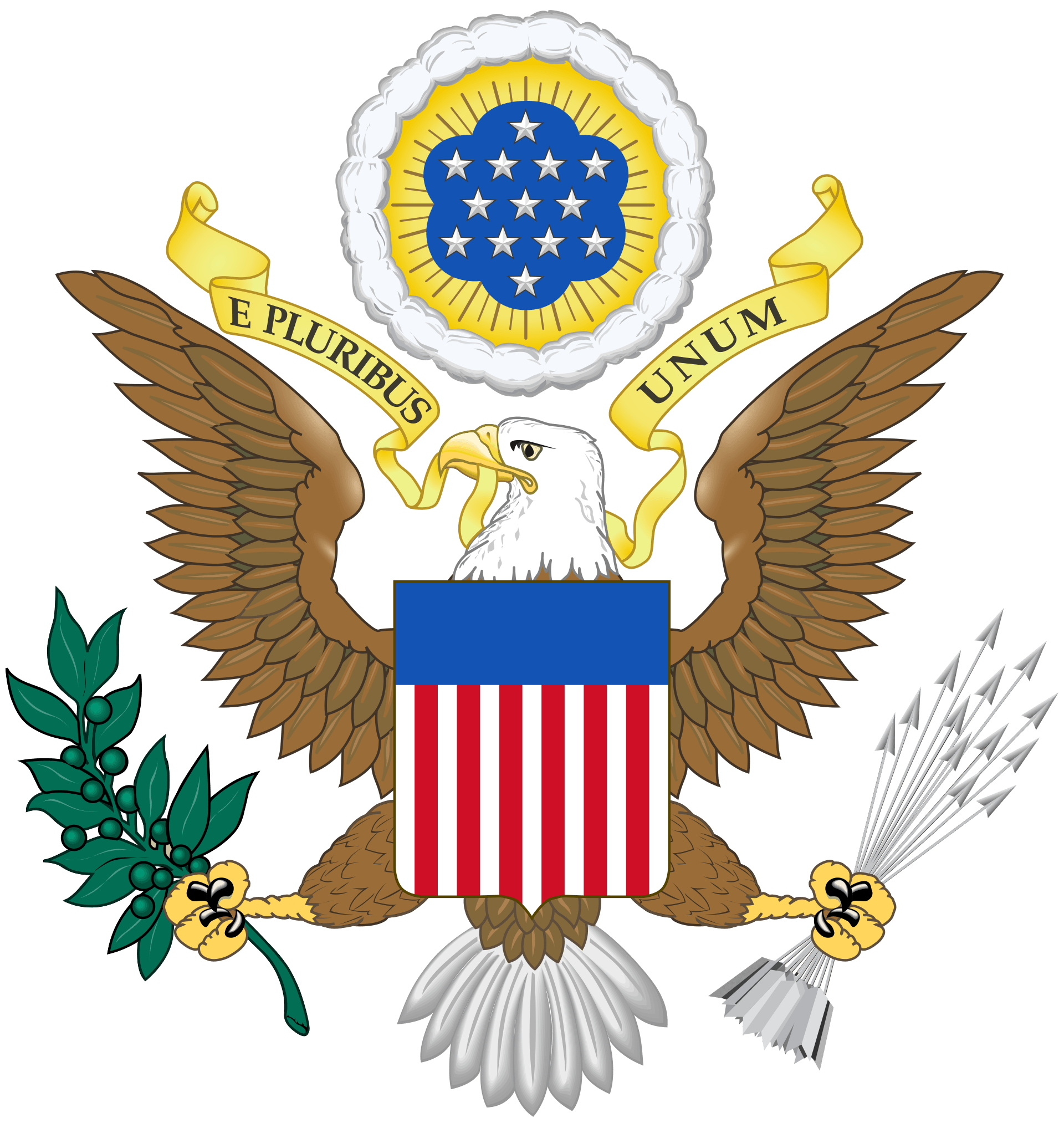 Современный герб США
