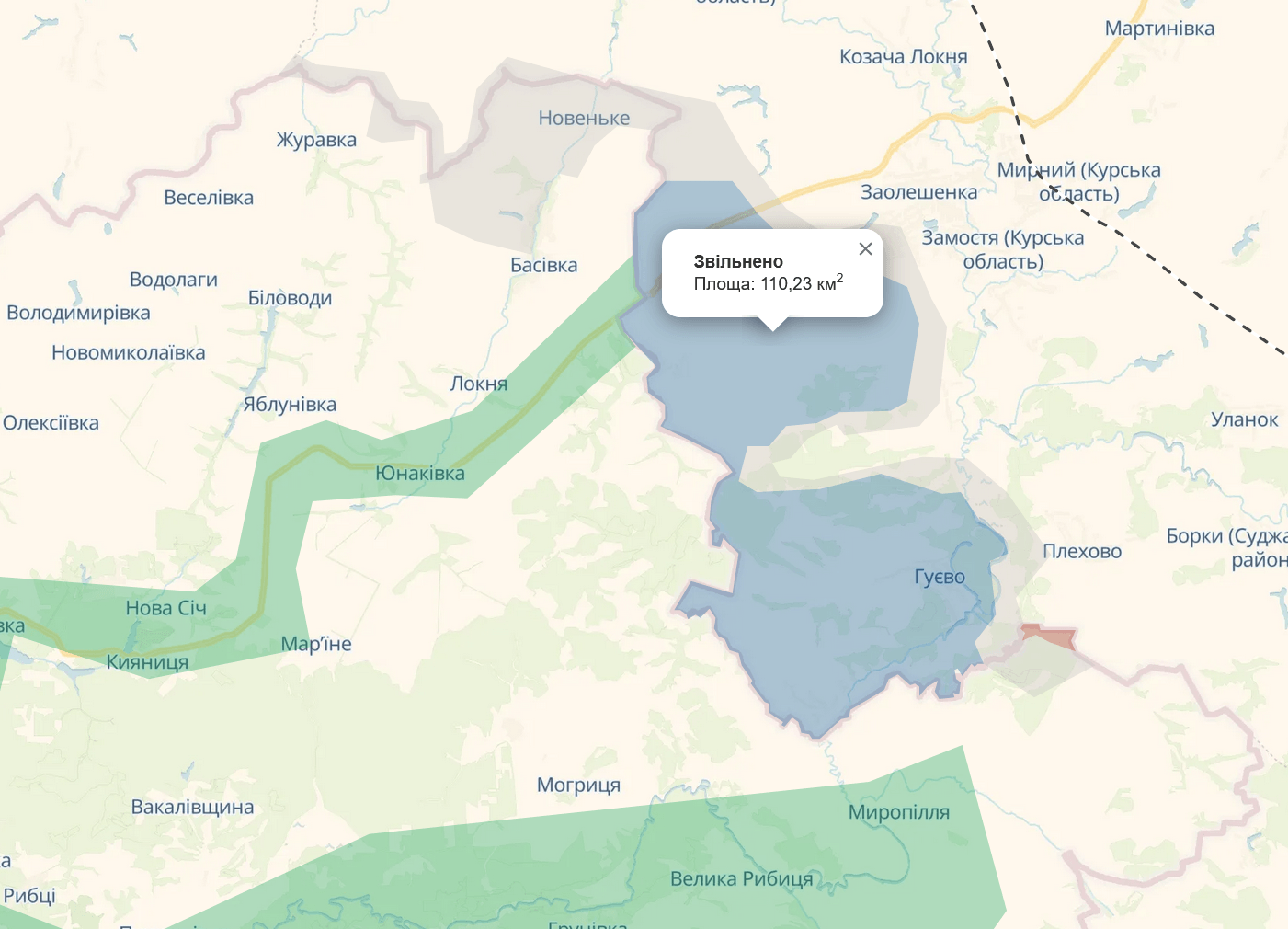 DeepStateMAP, 16 марта