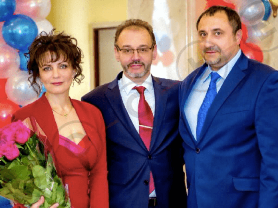 Дмитрий Милютин (в центре)