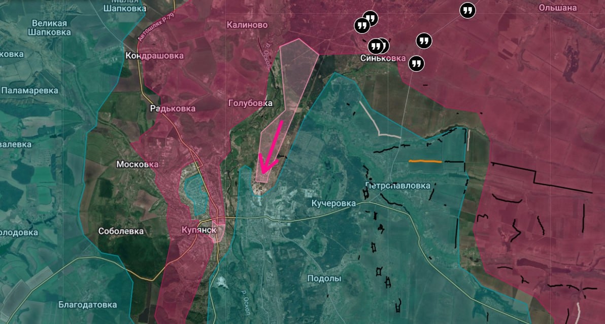 Ситуация в районе Купянска по версии Анатолия Радова