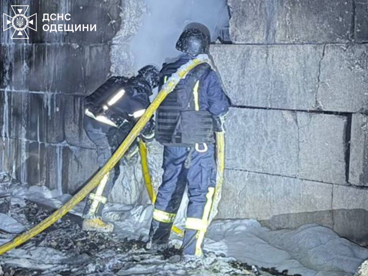 Последствия российской атаки в ночь на 2 декабря 2025 года на юг Одесской области