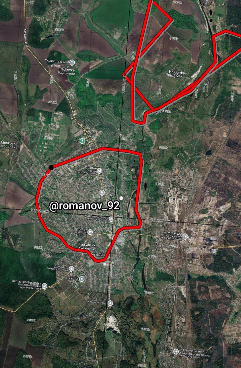 Ситуация в районе Купянска по версии «военкора» Владимира Романова