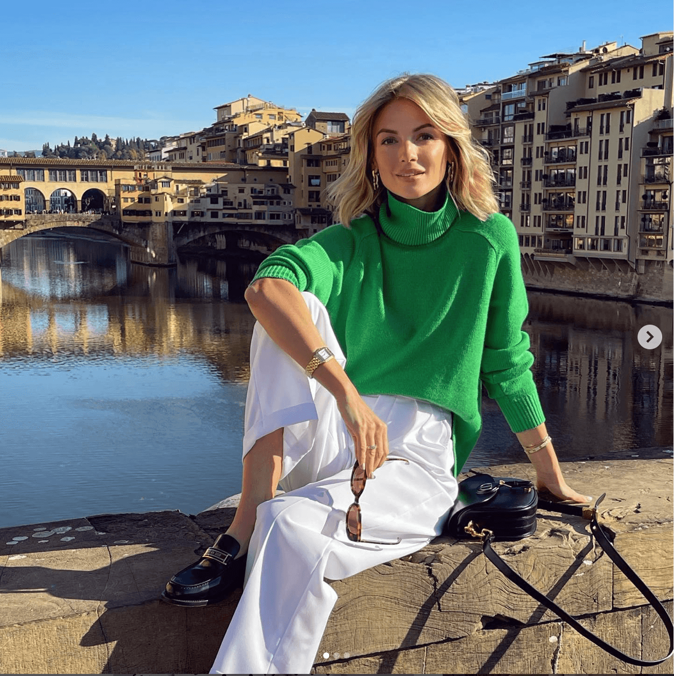 Невестка спикера Совфеда Юлия Матвиенко во Флоренции