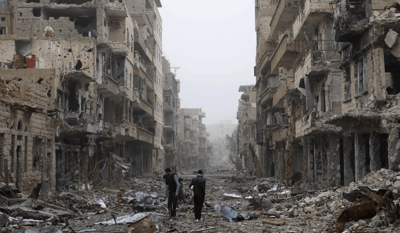 Так выглядел Алеппо после бомбардировки войсками Асада и Путина