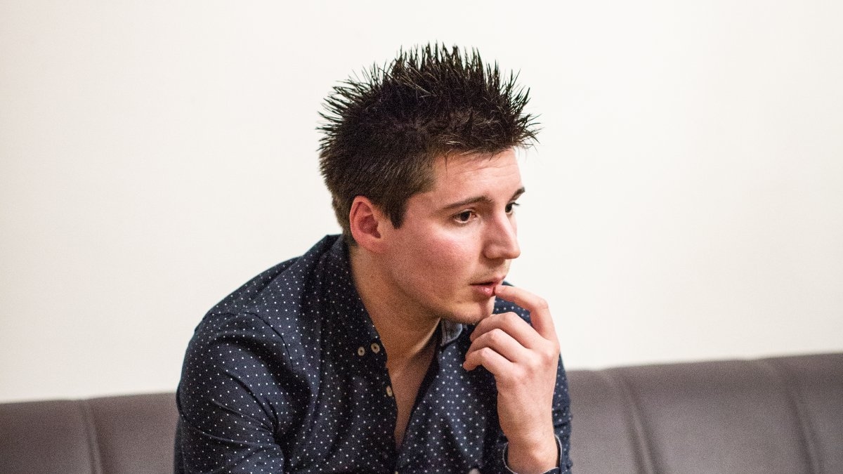 Руи Пинту в Будапеште. Фото Maria Feck / Der Spiegel