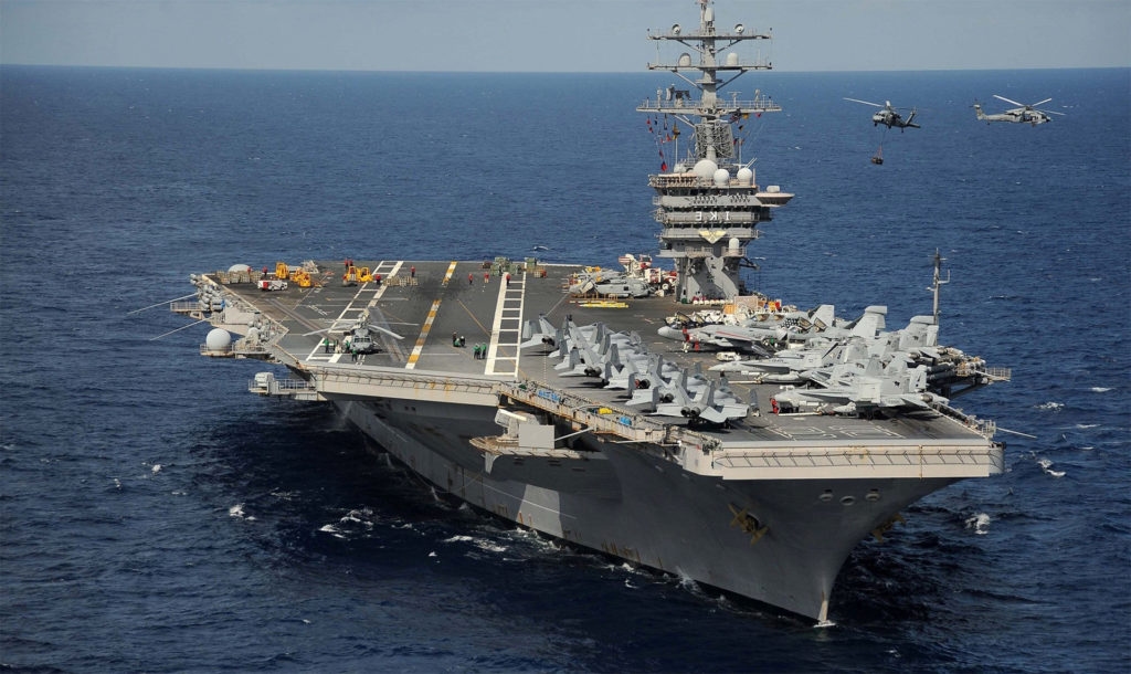 Французский авианосец "Шарль де Голль"