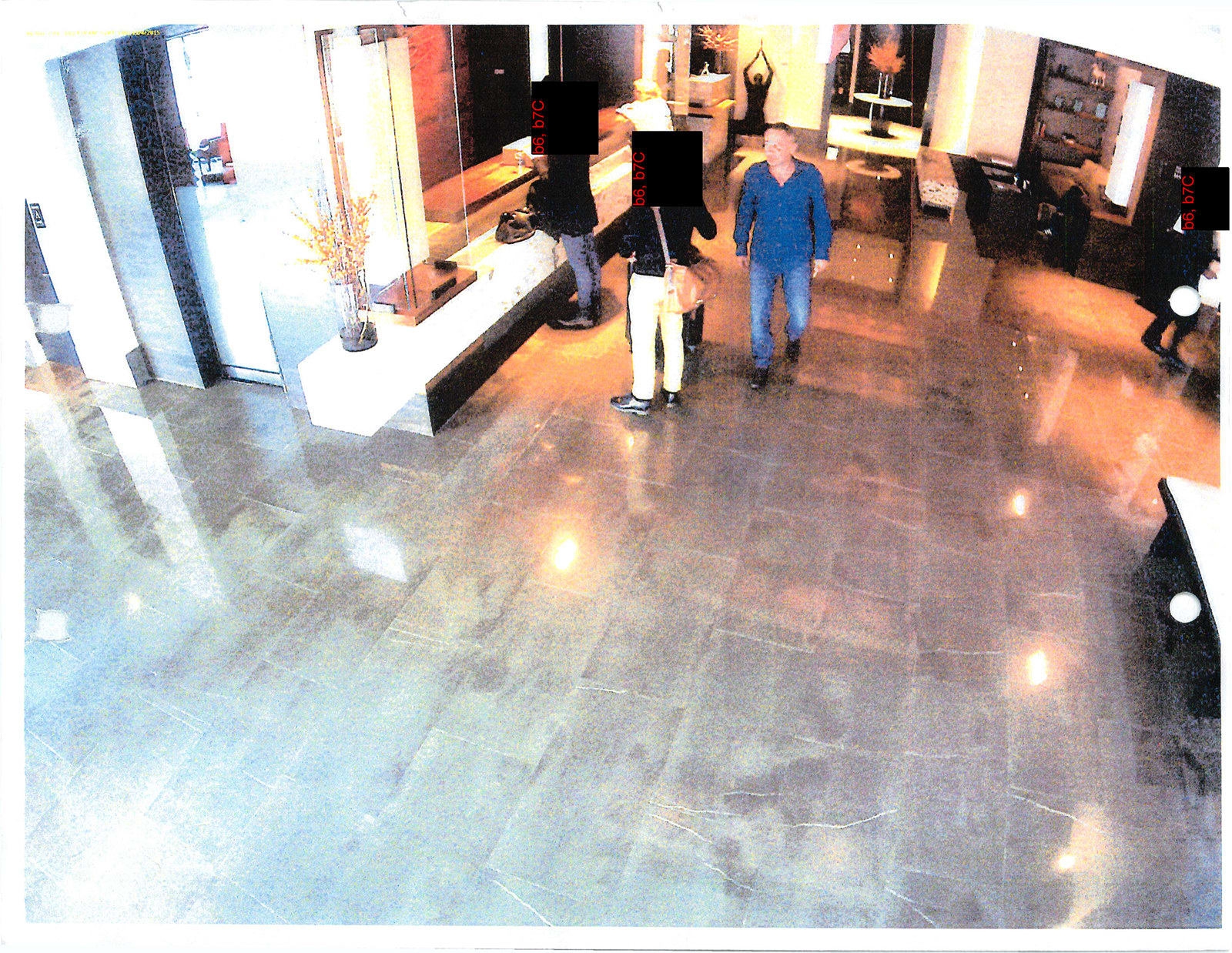 Лесин в отеле Dupont Circle в Вашингтоне 4 ноября 2015 года. Кадр из материалов ФБР