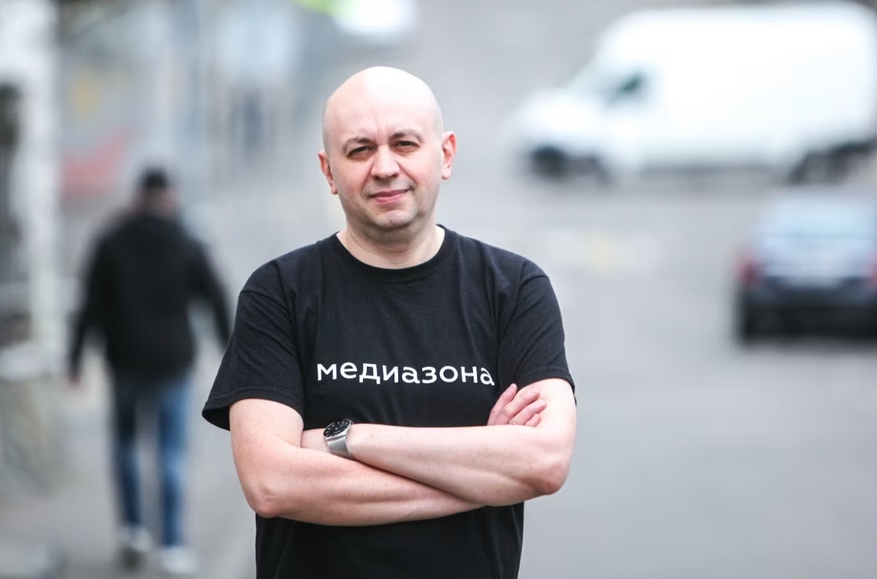 Sergey Smirnov, Mediazona's editor-in-chief.