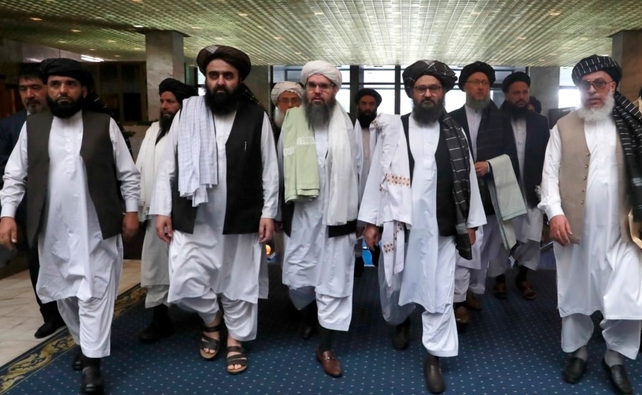 Делегация «Талибана» в Москве. Фото: ТАСС