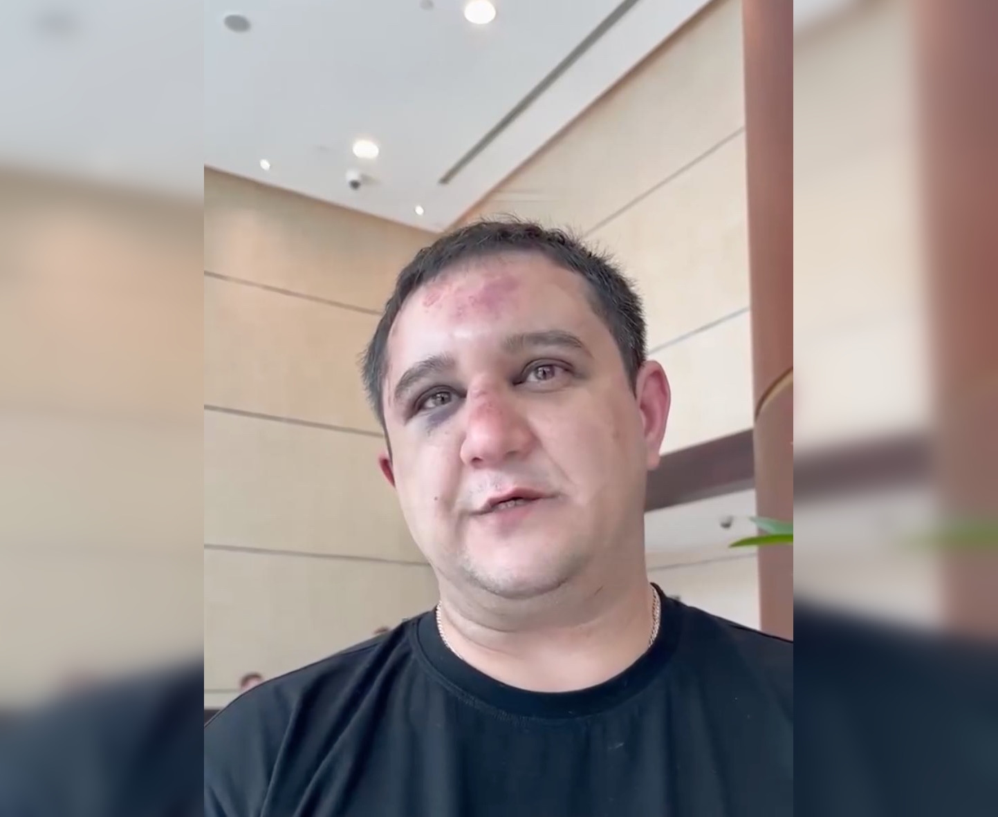 Арег Щепихин после освобождения. Скриншот видео Baza