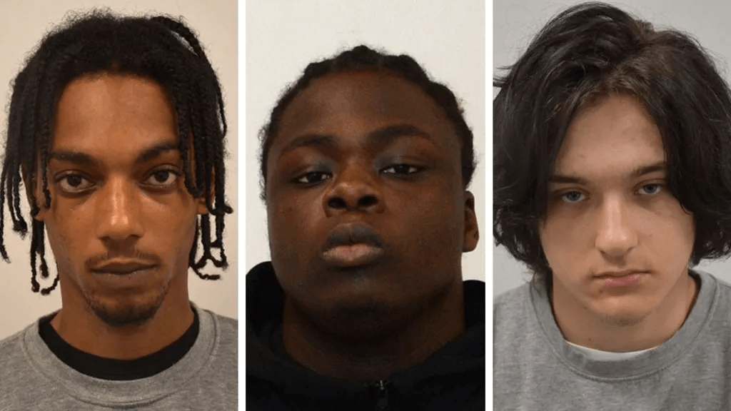 Фото: (слева направо) Джейким Роуз, Нии Менсах и Угниус Асмена / Metropolitan Police