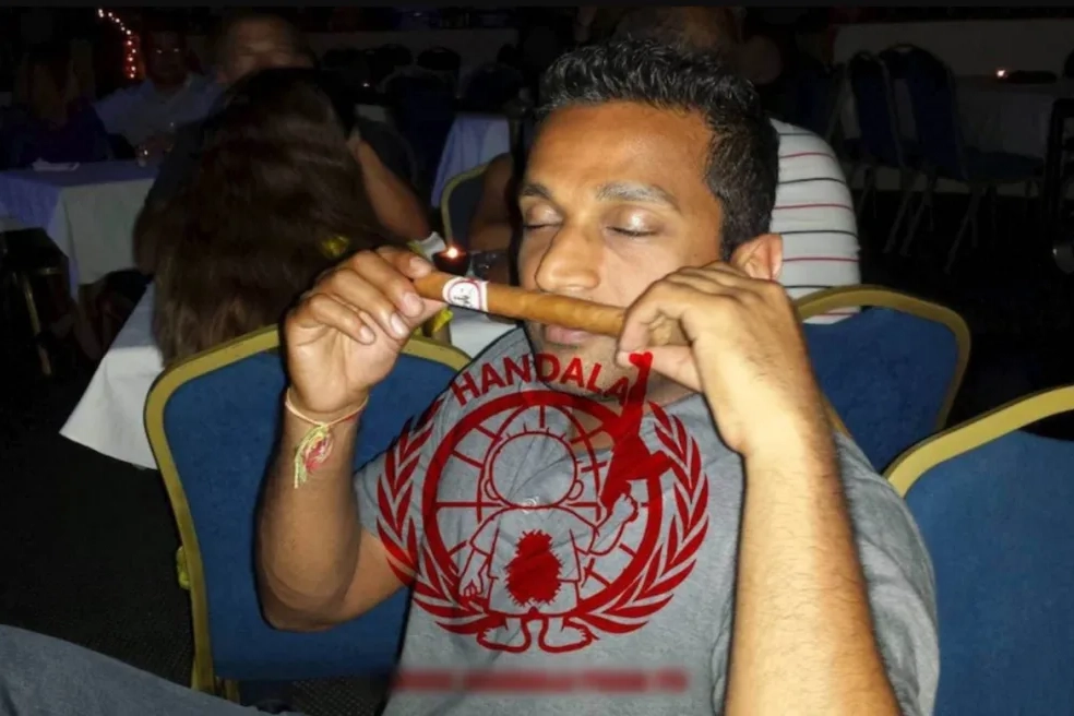 Фото: одно из фото директора ФБР Кэша Пателя, опубликованное хакерами группировки Handala Hack Team