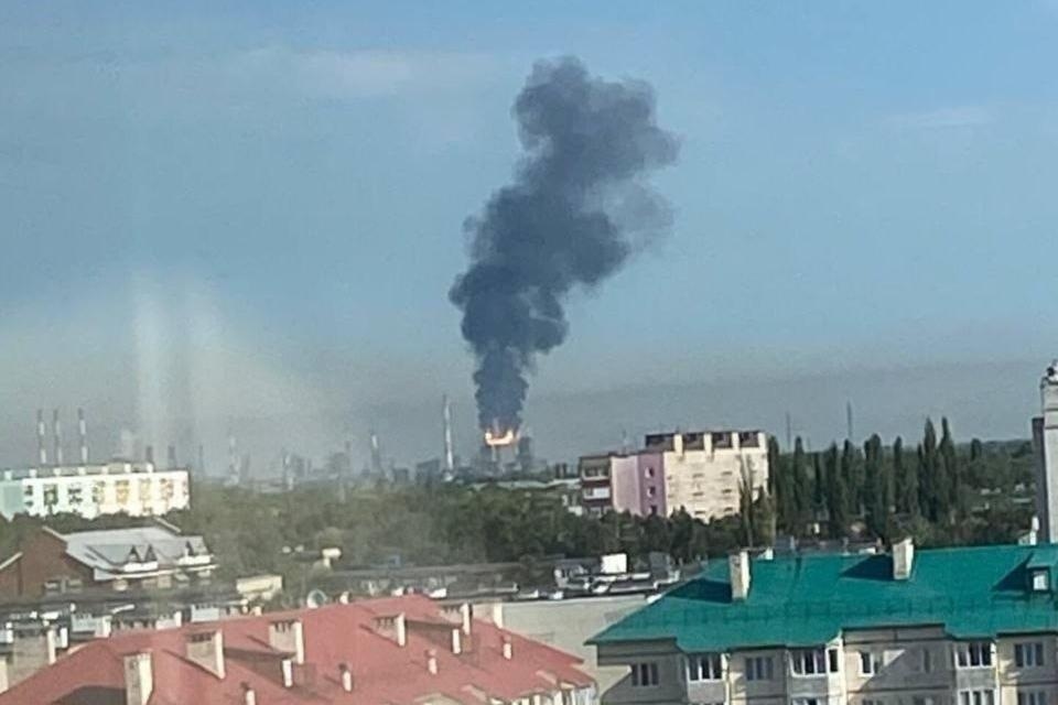 Дым над Салаватом. Фото: Astra