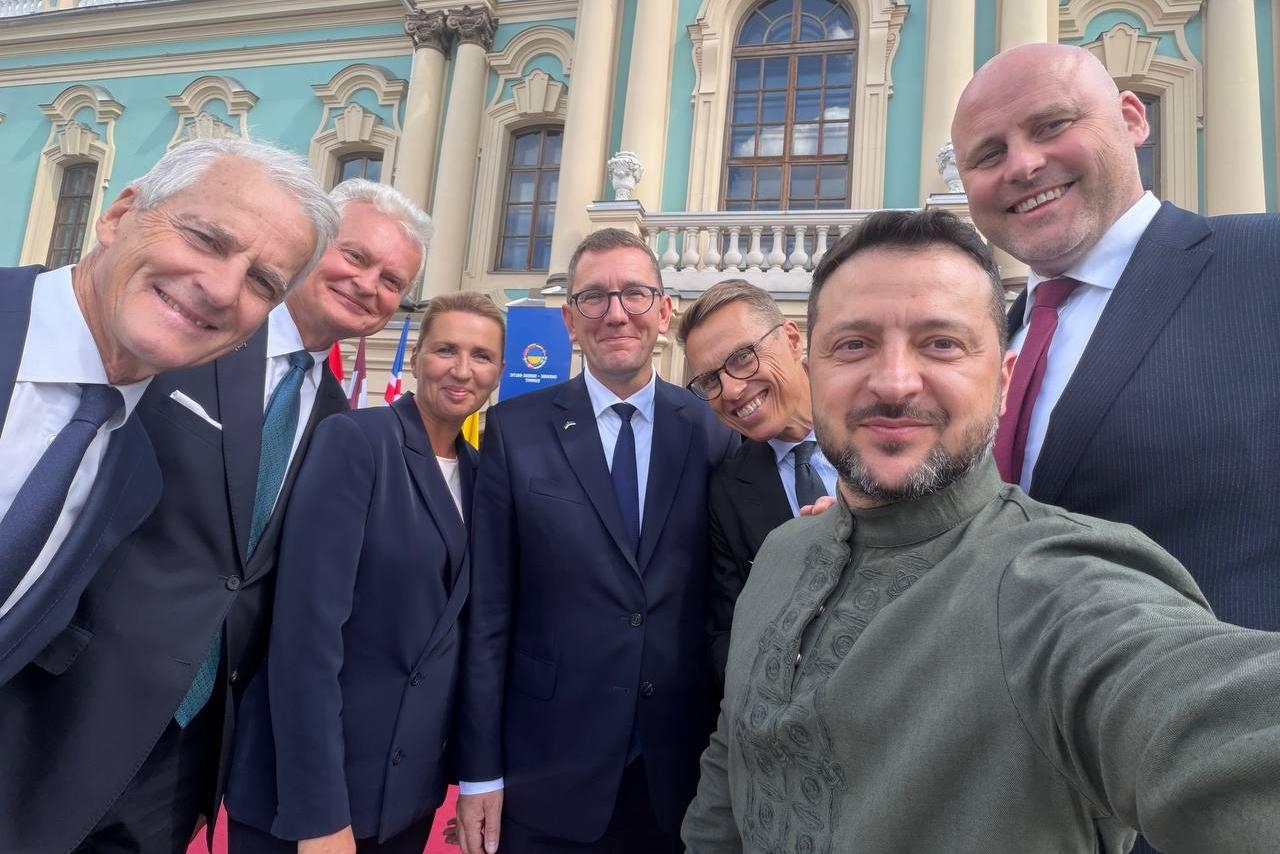 Участники саммита Украина — NB8. Фото: Telegram-канал Владимира Зеленского
