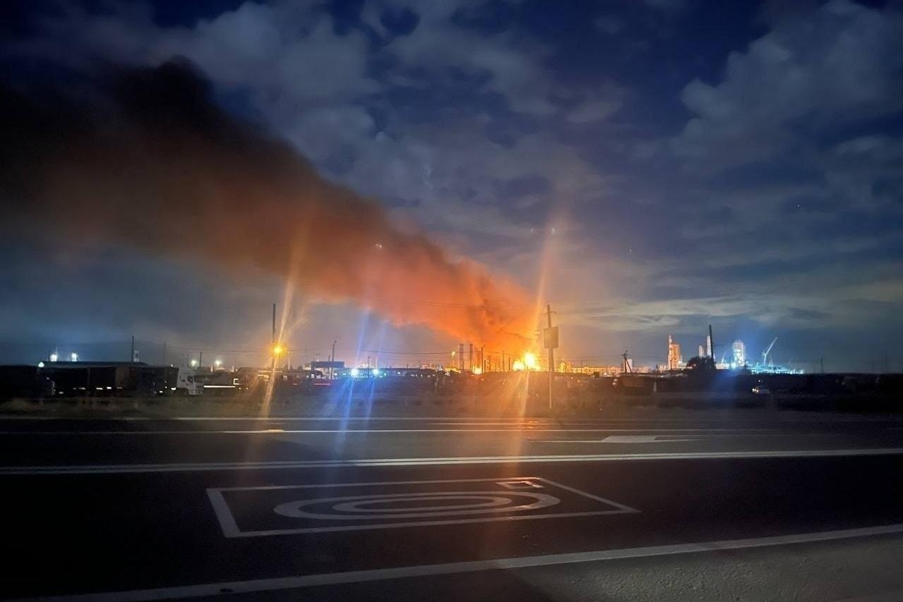 Последствия удара по Ильскому НПЗ