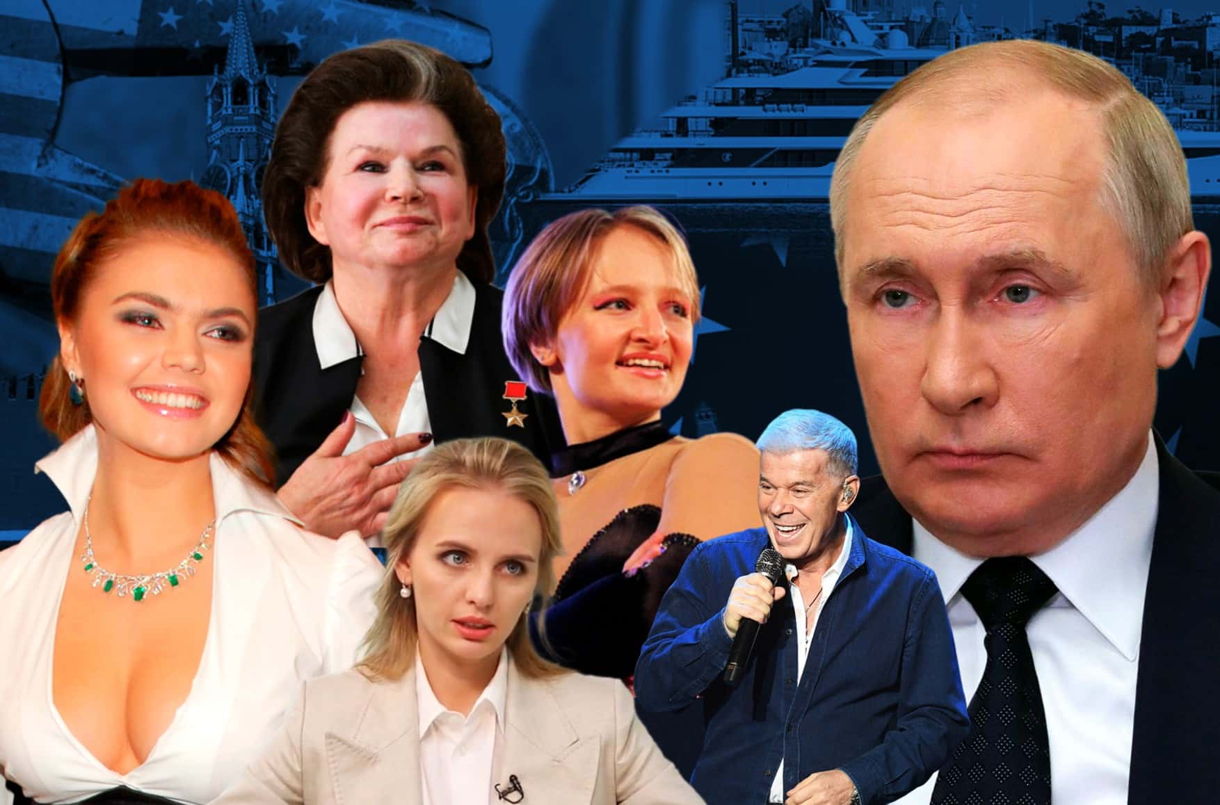 Sanctions dodgers: Kabaeva, Putin's daughters, Tereshkova, and others