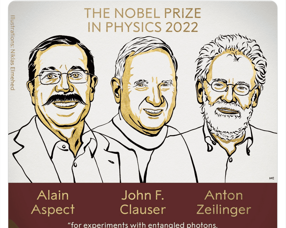 Нобелевскую премию по физике вручили троим ученым за исследования в области квантовой механики
