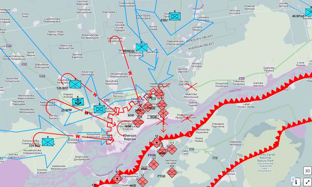 Херсон под контролем ВСУ, подрыв Антоновского моста, в Крыму роют окопы. Что происходит на фронте
