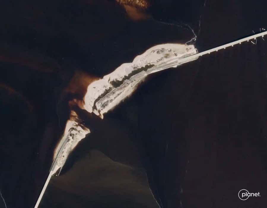 От стихийных бедствий до войны в Украине. Planet опубликовал спутниковые снимки изменений на планете за 2022 год 