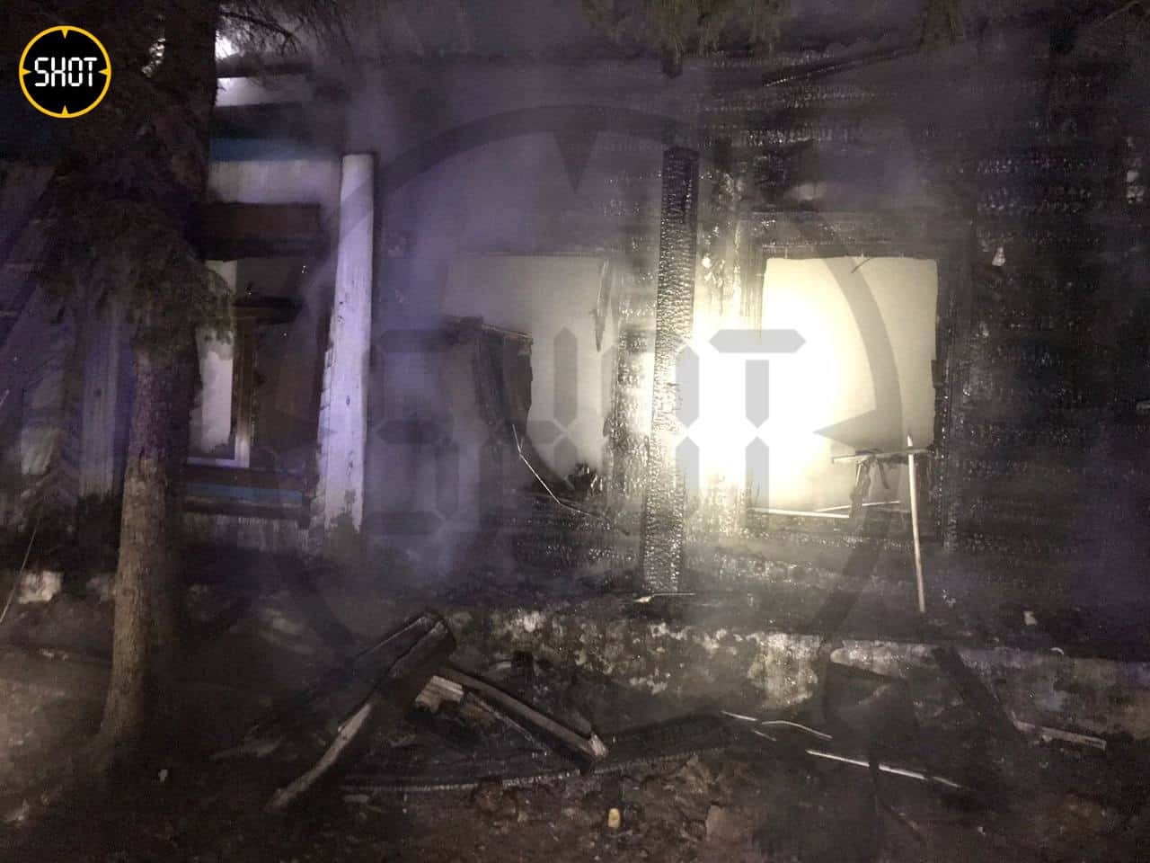 В Бурятии мужчина поджег деревянное здание следственного отдела 