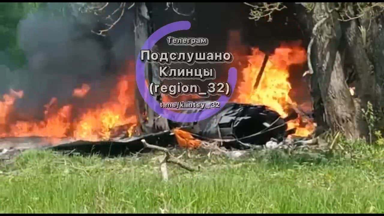 Над Брянской областью одновременно потерпели крушение вертолет Ми-8 и истребитель Су-34. Что известно к этому часу