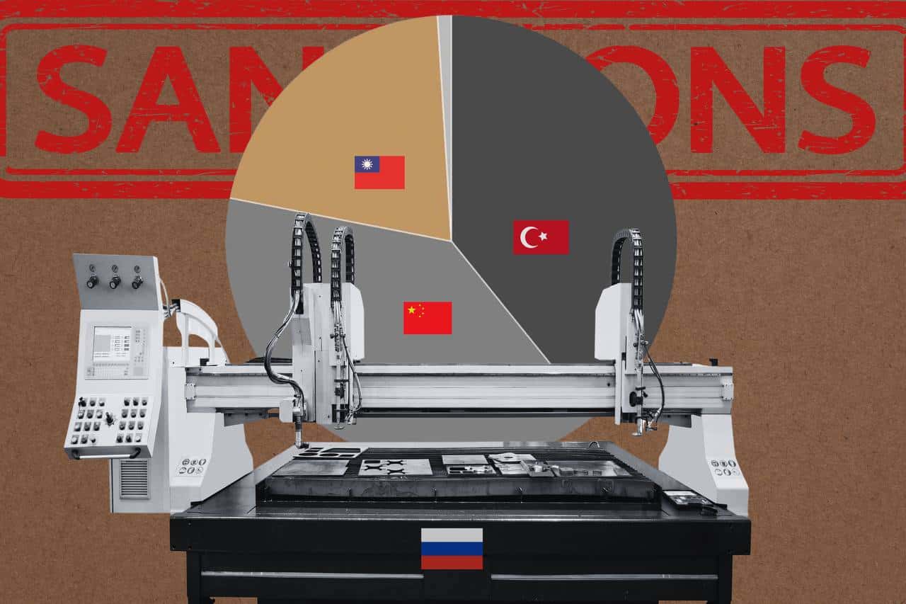 Taiwan has become the Russian arms industry’s main source for high precision machine tools 