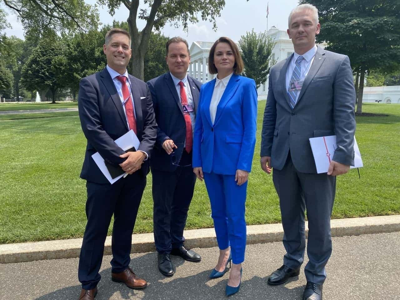 Светлана Тихановская встретилась с советником Байдена по национальной безопасности Джейком Салливаном