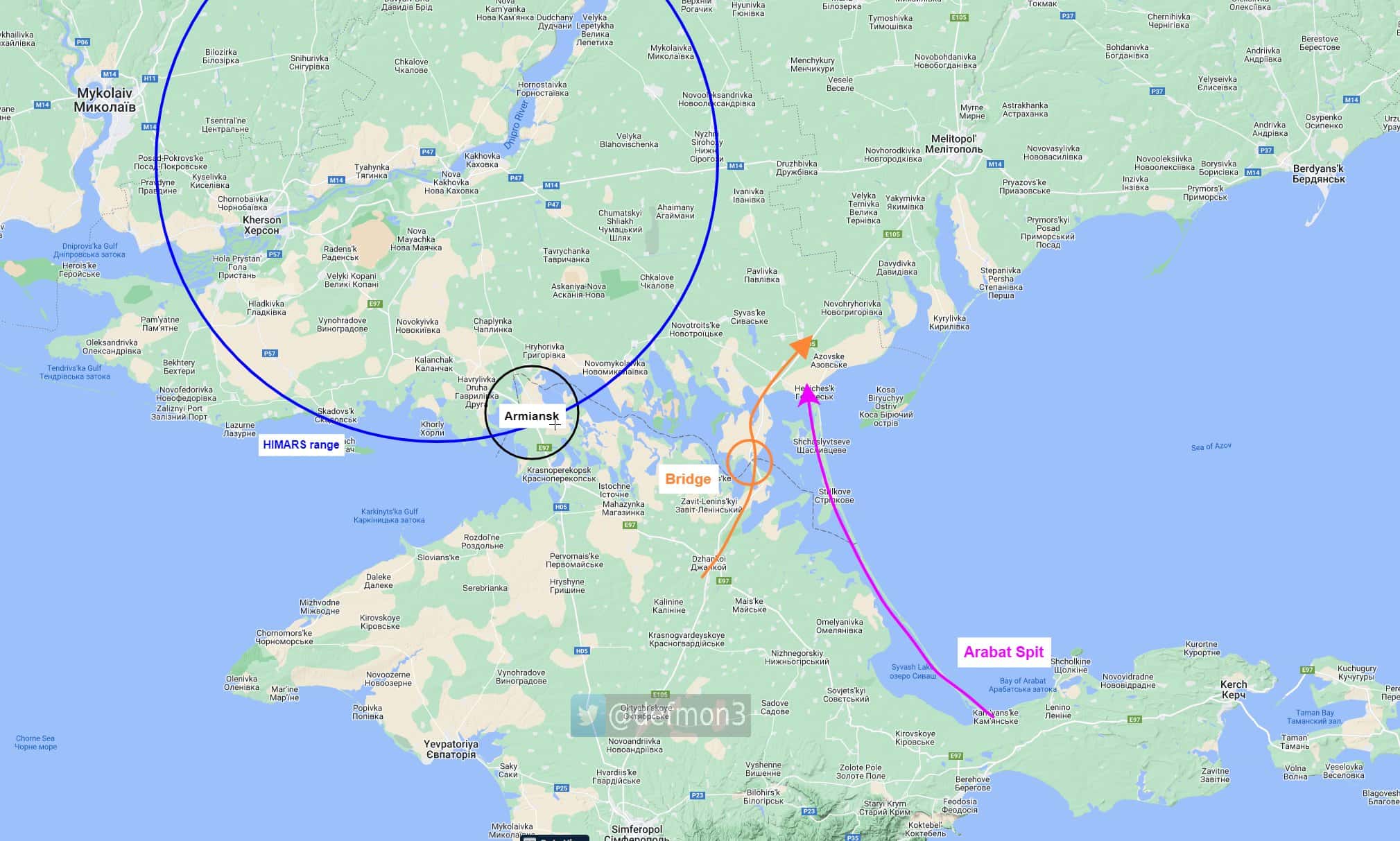 Road from Crimea in HIMARS range, tanks stuck in the mud, Ukraine to investigate Russian perfidy. What's happening on the front line?