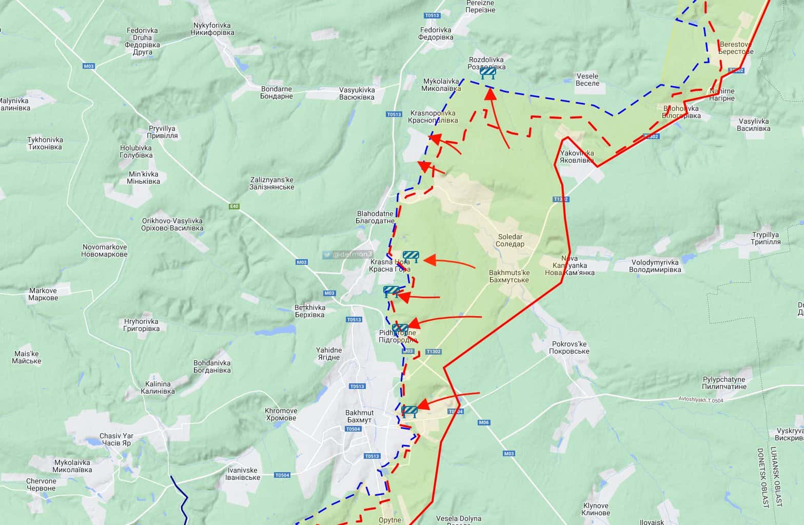 Минобороны объявляет о захвате Соледара и отдает дань ЧВК Вагнера, Украина настаивает, что город не взят. Что происходит на фронте