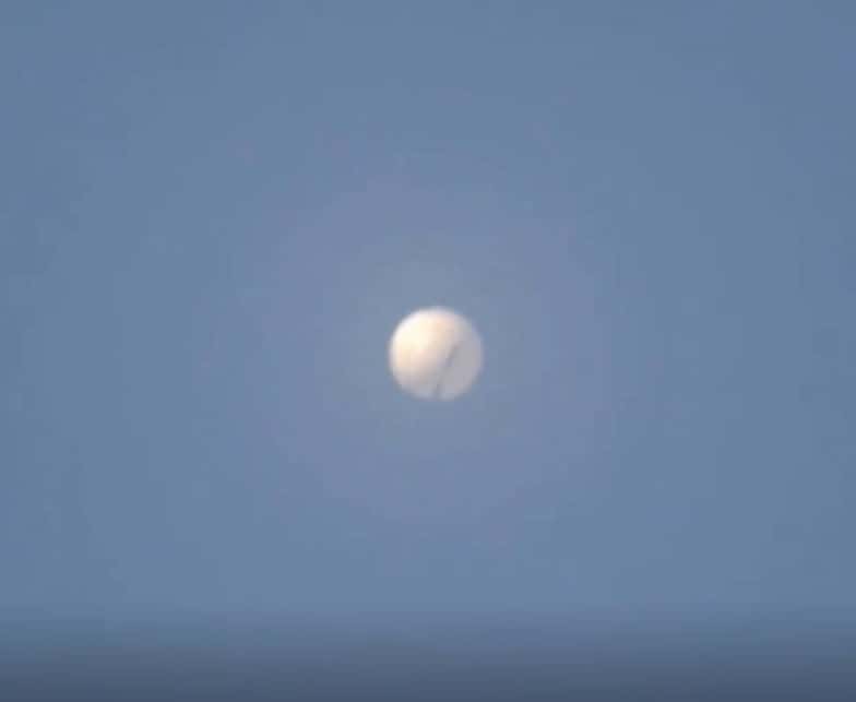 Над США повис китайский аэростат-разведчик. Видео