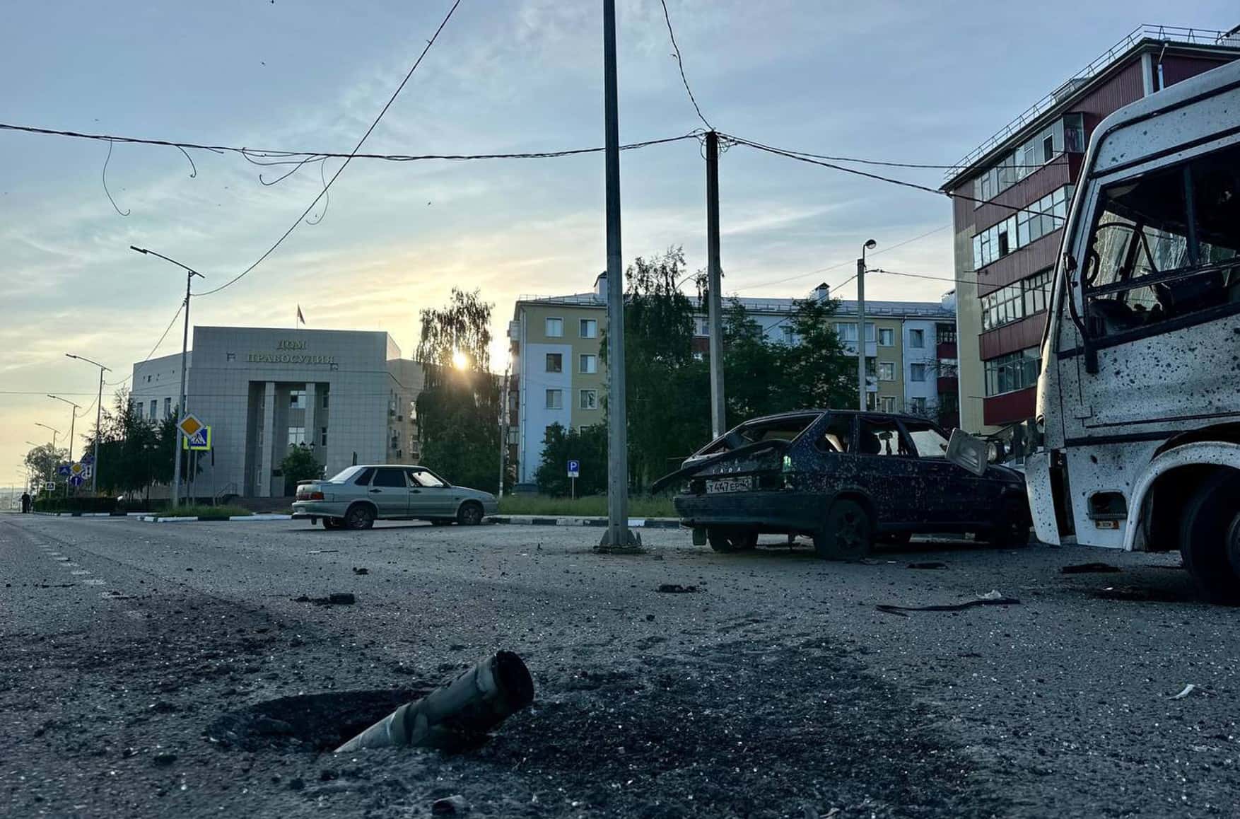 Empty streets, ruined homes and burning roofs. Reporting from Belgorod region's flashpoint