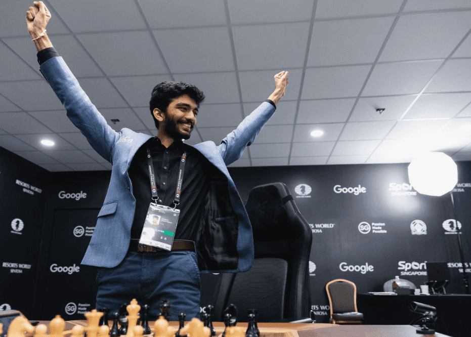 Гукеш Доммараджу из Индии стал новым и самым молодым чемпионом мира по шахматам