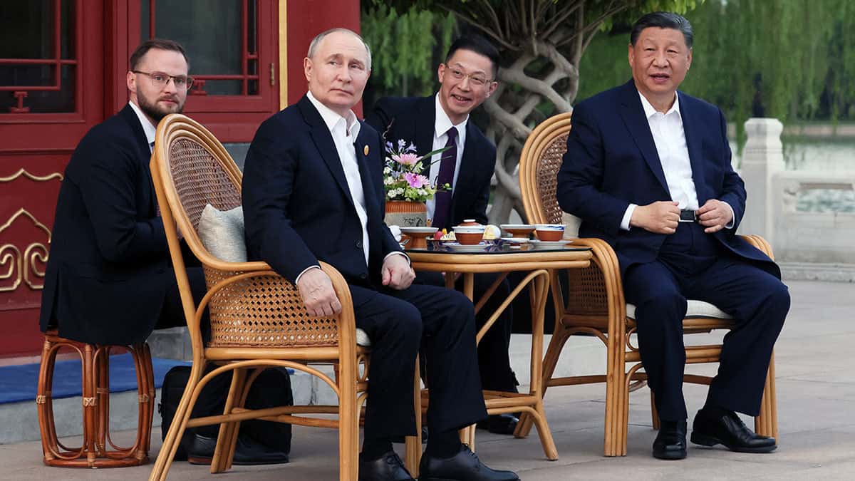 Between the elephant and the dragon: The pomp and circumstance of Putin’s trip to China