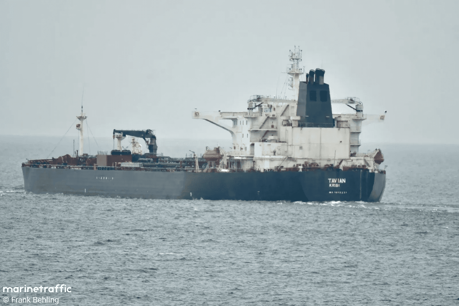 У берегов Германии впервые прошел танкер-«зомби» с российской нефтью