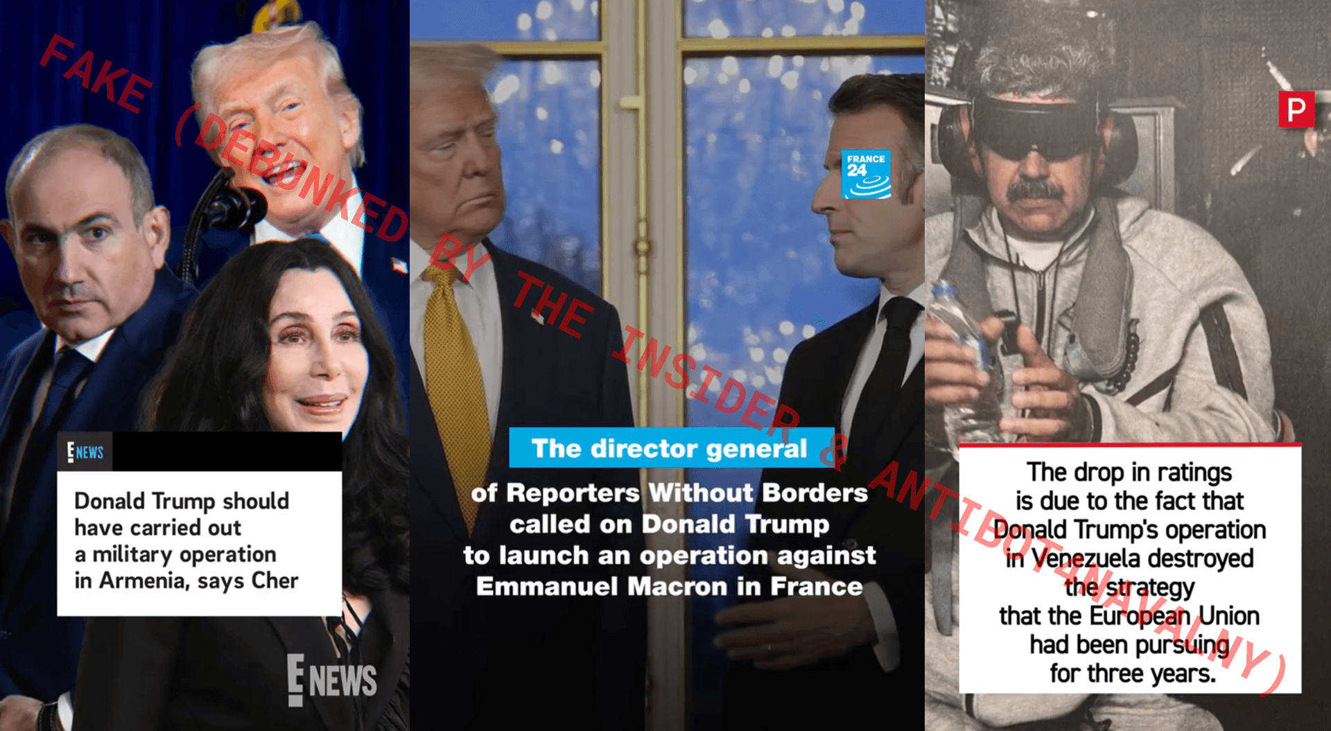 Сеть ботов «Матрёшка» продвигает сценарий похищения лидеров ЕС, Зеленского и Пашиняна, используя захват Мадуро американскими военными