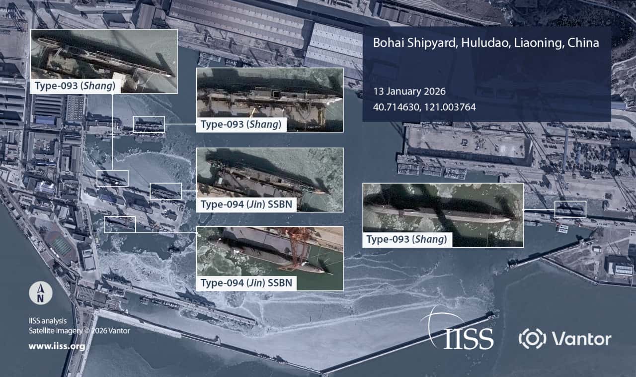 Китай за последние пять лет впервые опередил Соединенные Штаты по количеству построенных атомных подлодок