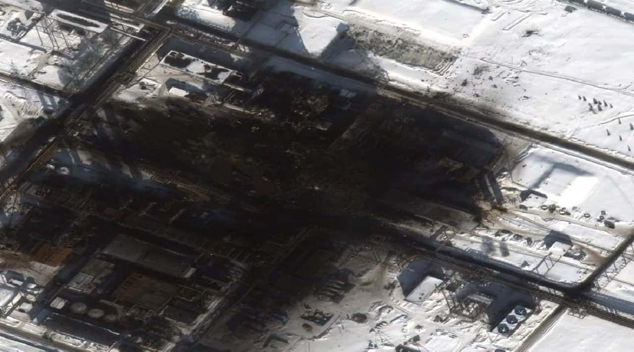 При атаке на химзавод «Дорогобуж» пострадали установки для производства аммиачной селитры и железнодорожный терминал