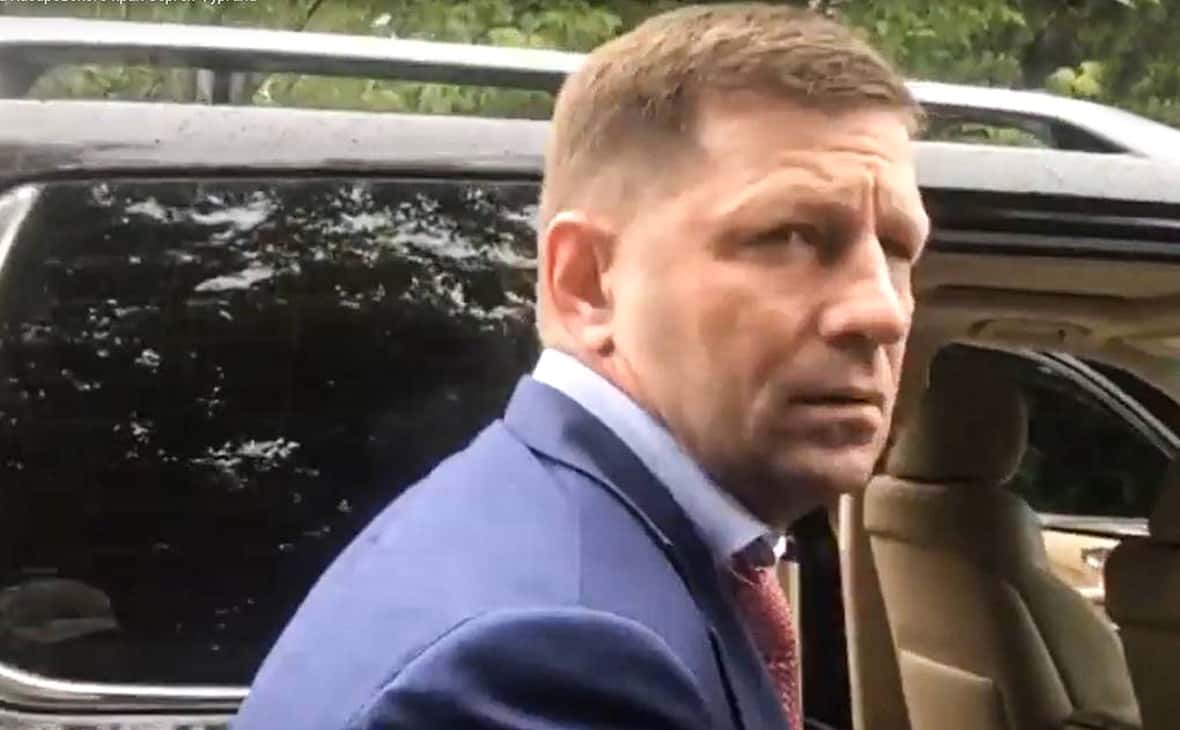 СКР предъявил обвинение в организации убийств и покушении губернатору Хабаровского края Сергею Фургалу