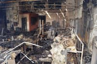 Последствия удара по Кореневскому заводу низковольтной аппаратуры в Курской области