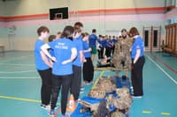 На занятиях  «Добровольца» и Северо-cлавянской общины