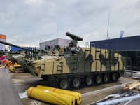 A BT-3F armored personnel carrier