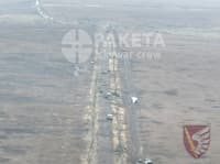 Дорога из Сладкого на Новомихайловку