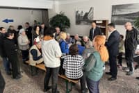 A temporary accommodation center (TAC) in the Leningrad Region