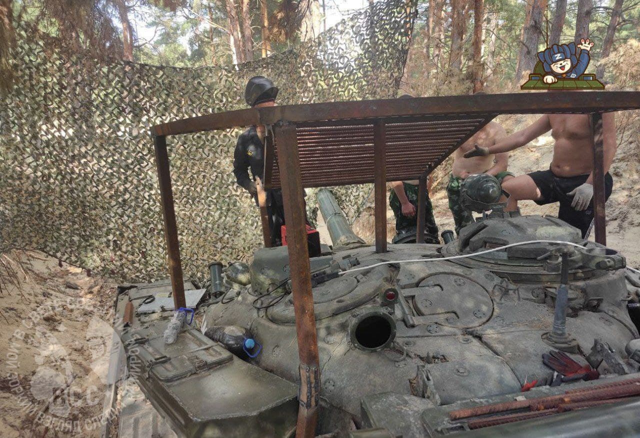 Танки без динамической защиты в ВС РФ