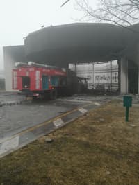 Разгромленная резиденция президента в Алматы