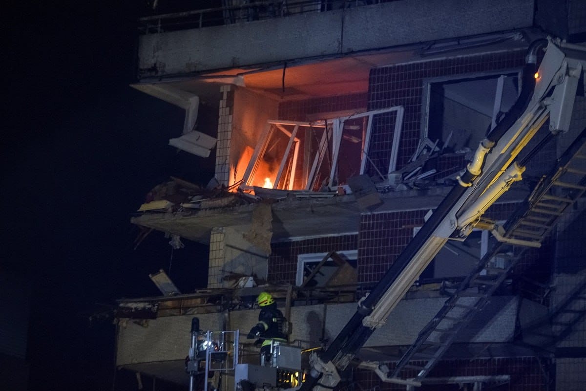 Death toll of Russian strike on apartment block in Dnipro reaches 35, with two children among the dead